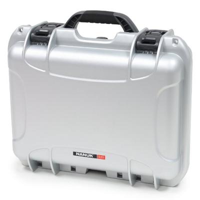 Nanuk 920 Waterproof Hard Case with Padded Dividers - Silver