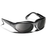 7eye by Panoptx Diablo Frame Sunglasses with Polarized Gray Lens, Charcoal Gray, Medium/Large screenshot. Sunglasses directory of Clothing & Accessories.