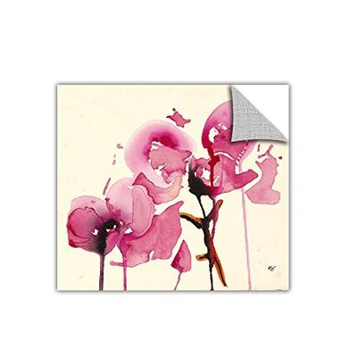 ArtWall Appealz Karin Johanneson Removable Graphic Wall Art, 36 by 36-Inch, Orchids I