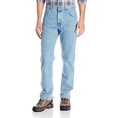 Wrangler Men's Rugged Wear Classic Fit Jean, Rough Wash Indigo, 40x32
