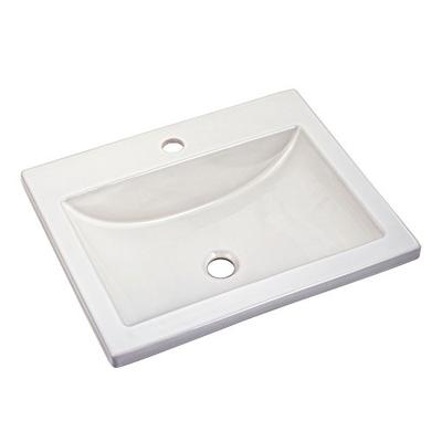 American Standard 0643001.020 Studio Drop in Sink with Center Faucet Holes