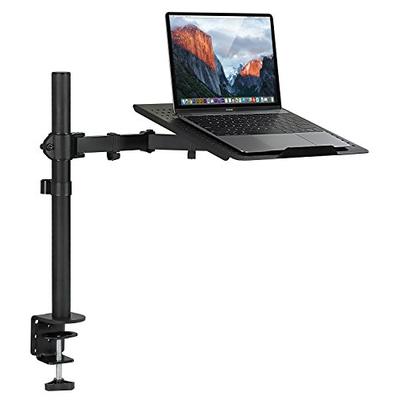 Mount-It! MI-4352LT Laptop Notebook Desk Stand Mount, Full Motion Height Adjustable Holder, Articula
