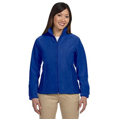 Harriton Ladies' 8 oz. Full-Zip Fleece 3XL True Royal