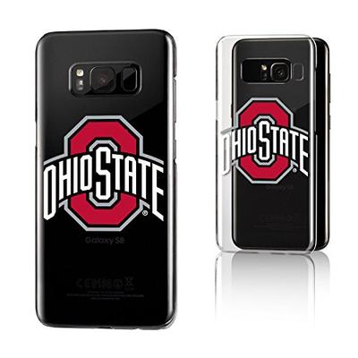 Keyscaper KCLRS8-00OH-INSGN1 Ohio State Buckeyes Galaxy S8 Clear Case with Insignia Design