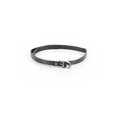 Belt: Black Solid Accessories - Size Small