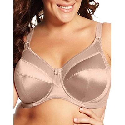 Goddess Women's Plus-Size Keira Banded Underwire Bra, Fawn