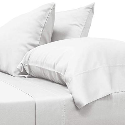 Cariloha Classic Bamboo Sheets 4 Piece Bed Sheet Set - Softest Bed Sheets and Pillow Cases - Lifetim