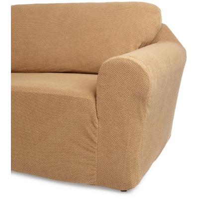 Classic Slipcovers 78-96-Inch Sofa Cover, Cappuccino