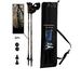 York Nordic Camouflage Design Hiking & Walking Poles Men - 2 Pack w/flip Locks, Detachable feet Trav