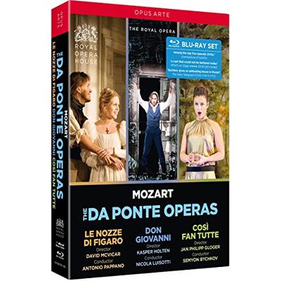 The da Ponte Operas: Le Nozze di Figaro; Don Giovanni; Cosi fan tutte [Blu-ray]