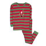 Leveret Kids Christmas Pajamas Boys Girls & Toddler Pajamas 2 Piece Pjs Set 100% Cotton (6 Years, Sa screenshot. Sleepwear directory of Clothes.