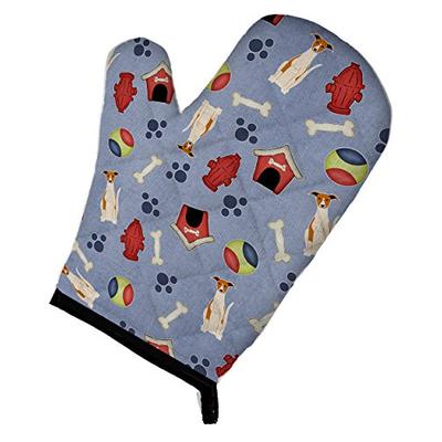 Caroline's Treasures BB2712OVMT Dog House Collection Whippet Oven Mitt, Large, multicolor