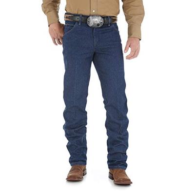 Wrangler Men's Premium Performance Cowboy Cut Regular Fit Jean, Prewashed, 36W x 38L