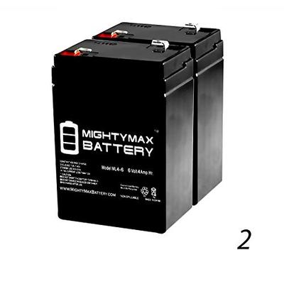 Mighty Max Battery 6V 4.5AH Battery Replaces Lil Rider FX 3-Wheel Motorcycle - 2 Pack Brand Product