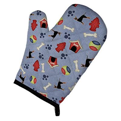 Caroline's Treasures BB4105OVMT Dog House Collection Manchester Terrier Oven Mitt, Large, multicolor