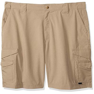 Tru-Spec Shorts, 24-7 Kh 9" P/C R/S, Khaki, 44