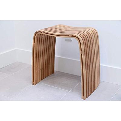 In This Space M Bamboo Spa Stool