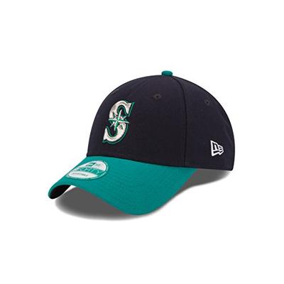 MLB Seattle Mariners Alt The League 9FORTY Adjustable Cap, One Size, Navy