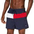 Tommy Hilfiger Men's Medium Drawstring Short, Blue (Blue 416), Small