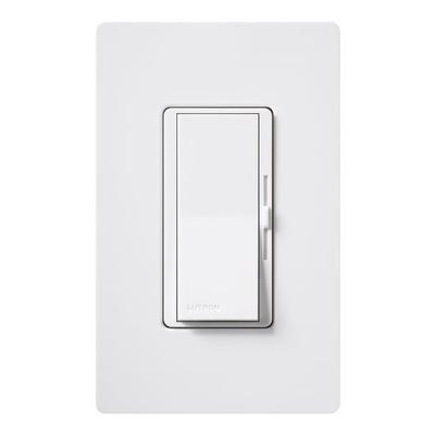 Lutron Diva C.L Dimmer Switch for Dimmable LED, Halogen and Incandescent Bulbs, with Wallplate, Sing