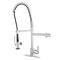 Kingston Brass LS8501CTL Continental Single-Handle Pull-Down Kitchen Faucet Polished Chrome