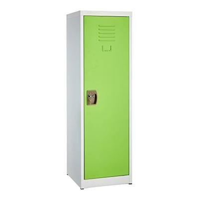 AdirOffice Kids Steel Metal Storage Locker - for Home & School - with Key & Hanging Rods (48 Inch, G