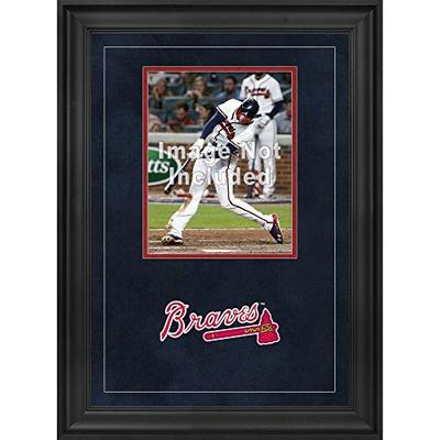 Sports Memorabilia Atlanta Braves Deluxe 8" x 10" Vertical Photograph Frame with Team Logo - Basebal