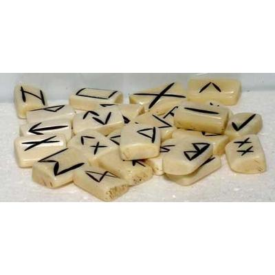 Bone Tile Rune set by The Spell Works. Bring new energy to your divination, magic, and meditation pr