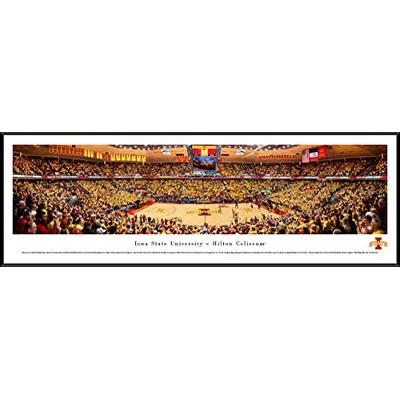 Iowa State Basketball - Blakeway Panoramas College Sports Posters with Standard Frame