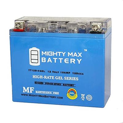 Mighty Max Battery YT12B-4 Gel 12V 10AH Battery for Ducati 1200CC Multistrada 2010-2012 Brand Produc