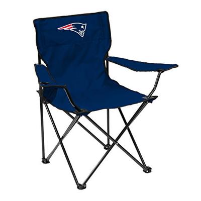 Logo Brands NFL England Patriots Quad Chair Quad Chair, Navy, One Size