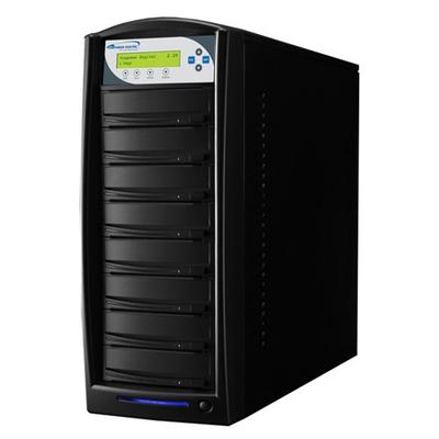 SharkNet 7 Target DVD CD Network Duplicator Tower with 320GB Hard Drive