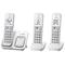 PANASONIC Expandable Cordless Phone System with Answering Machine and Call Block - 3 Cordless Handse