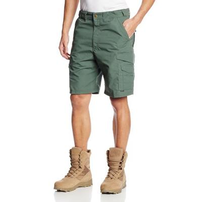 TRU-SPEC Men's 24-7 Polyester Cotton Rip Stop 9-Inch Shorts, Olive Drab, 30-Inch
