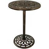 Sunnydaze Bar Height Patio Table, Outdoor Round High Top Pub Table, Durable Cast Iron, 26 Inch Diame screenshot. Patio Furniture directory of Outdoor Furniture.