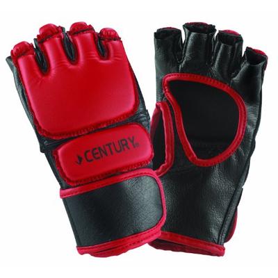 Brave Youth Open Palm Gloves Red/Blk Yth L/XL