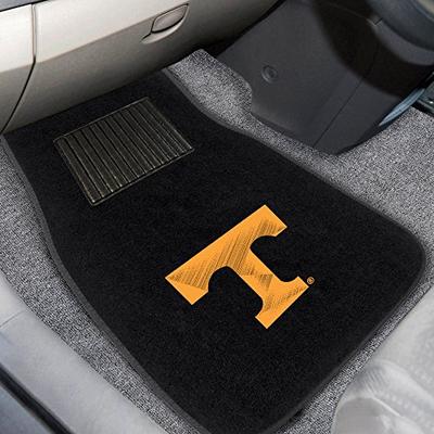 FANMATS 10714 Tennessee 2-Piece Embroidered Car Mat