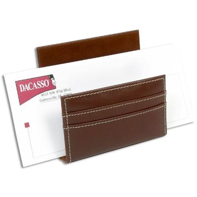 Dacasso Rustic Brown Leather Letter Holder