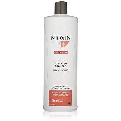 Nioxin System 4 Cleanser for Fine Chemically Treated Hair, 33.8 Ounce
