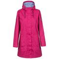 Trespass Tredt Women SPRINKLED Waterproof Jacket with Adjustable Grown On Hood - Dark Pink Lady, X-Small