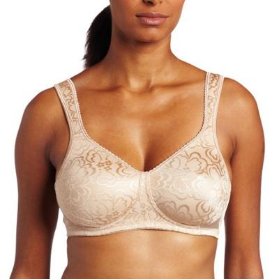 Playtex Women's 18-Hour Ultimate Lift and Support Wire-Free Full Coverage Bra #4745,Nude,42DDD