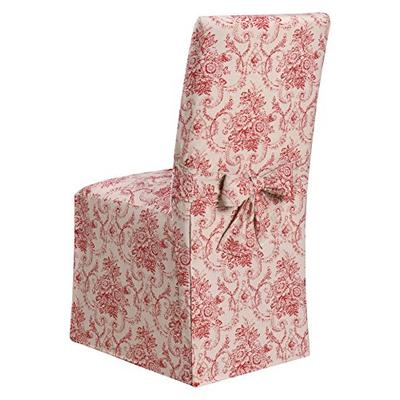 Madison Chateau SLIPCOVER Dining Room Chair SLICOVER Red