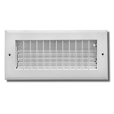 10"w X 8"h Adjustable AIR Supply Diffuser - HVAC Vent Cover Sidewall or Ceiling - Grille Register -