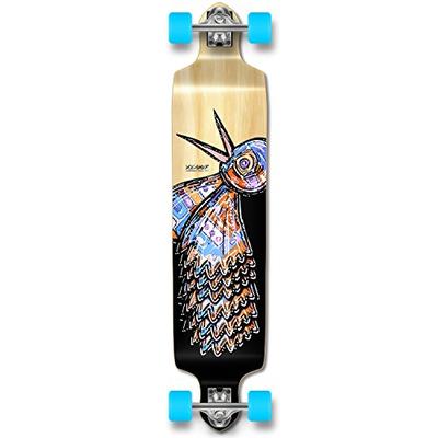 Yocaher The Bird Series: Natural Longboard Complete Skateboard - Available in All Shapes (Drop Down)