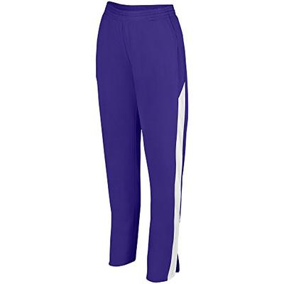 Augusta Sportswear Women's Medalist Pant 2.0 S Purple/White