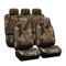 FH Group Universal Fit Full Set Car Seat Cover, (Hunting Camouflage) (Airbag Compatible and Split Be
