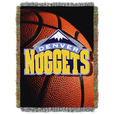 The Northwest Company Denver Nuggets Photo Real Woven Tapestry Throw