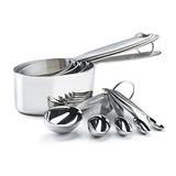 Cuisipro Stainless Steel Measuring Cup and Spoon Set screenshot. Kitchen Tools directory of Home & Garden.