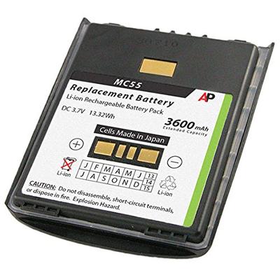 Artisan Power Motorola/Symbol MC55 & MC65 Series: Replacement Battery. 3600 mAh Extended Capacity