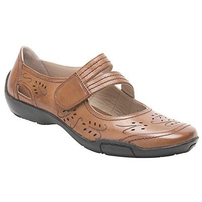 Ros Hommerson Chelsea 62005 Women's Casual Shoe: Luggage/Tan 9 Medium (B) Velcro